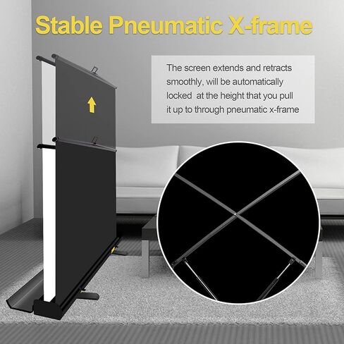 EMART Upgrade Green Screen, 61x72in Collapsible Chroma Key Panel for Background Removal, Portable & Retractable Wrinkle-Resistant Green Backdrop with Stand for Streaming, Photographic Studio, TikTok in Kuwait