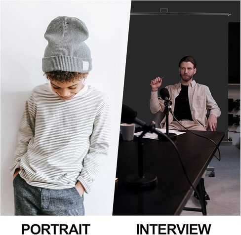 EMART Upgrade Green Screen, 61x72in Collapsible Chroma Key Panel for Background Removal, Portable & Retractable Wrinkle-Resistant Green Backdrop with Stand for Streaming, Photographic Studio, TikTok in Kuwait