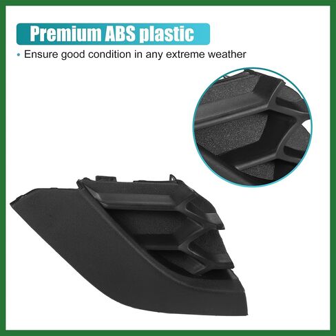 Motoforti Unpainted Front Left Bumper Tow Hook Cover for Toyota RAV4 SE 2.5L 2016-2018 Front Bumper Tow Hook Eye Cap No.53286-0R090 Black Long-Lasting in Saudi Arabia