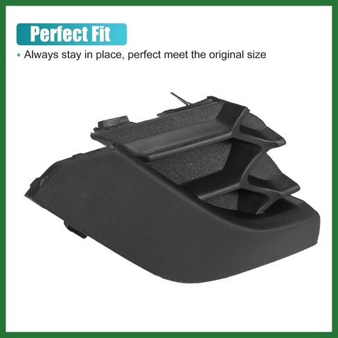 Motoforti Unpainted Front Left Bumper Tow Hook Cover for Toyota RAV4 SE 2.5L 2016-2018 Front Bumper Tow Hook Eye Cap No.53286-0R090 Black Long-Lasting in Saudi Arabia