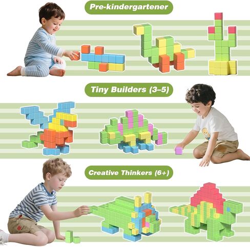 45 قطعة من المكعبات المغناطيسية - مكعبات مغناطيسية شفافة، ألعاب للأولاد الصغار، مكعبات بناء مغناطيسية، ألعاب التوحد الحسية للأطفال من سن 3 سنوات فما فوق، ألعاب مغناطيسية لمرحلة ما قبل المدرسة للأولاد والبنات من عمر 3-5 سنوات in Kuwait