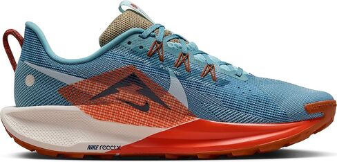 Nike Pegasus Trail 5 Men's Trail Running Shoes (DV3864-402, Denim Turquoise/Glacier Blue) Size 9 in Saudi Arabia
