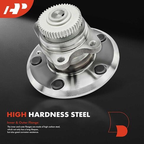 A-Premium Rear Wheel Bearing and Hub Assembly with ABS Ring & 5-Lug Compatible with Hyundai Sonata 2006-2009 & Kia Optima 2006-2010 in Saudi Arabia