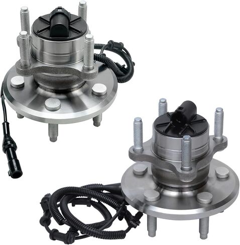 Detroit Axle - Rear 2pc Wheel Bearing Hubs for 04-07 Ford Freestar Mercury Monterey, 2 Wheel Bearing and Hubs Assembly 2004 2005 2006 2007 Replacement in Saudi Arabia