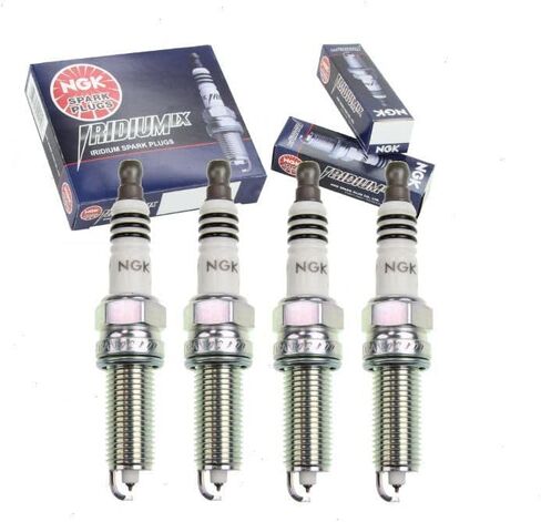 4 pc NGK Iridium IX Spark Plugs compatible with Kia Soul 1.6L L4 2012-2019 in Saudi Arabia
