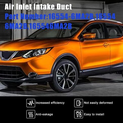 قناة مدخل الهواء GXARTS 16554-6MA2B متوافقة مع Nissan Rogue Sport 2.0 2017-2022 in Saudi Arabia