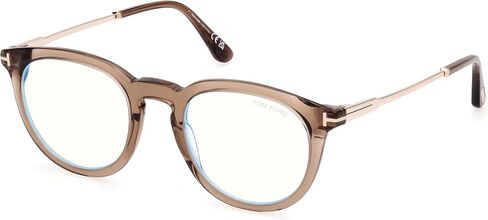 Tom Ford Eyeglasses FT 5905 -B 045 Shiny Light Brown / in Saudi Arabia