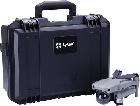 جراب صلب مقاوم للماء من Lykus Titan MA320 لجهاز DJI Air 3S/Air 3، DJI RC2/RC-N3، مساحة مرنة كبيرة، ما يصل إلى 7 بطاريات [الجراب فقط] in Saudi Arabia