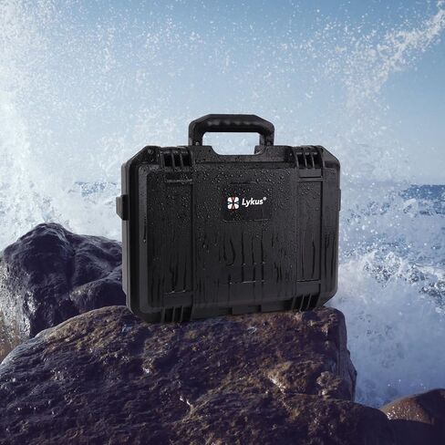 جراب صلب مقاوم للماء من Lykus Titan MA320 لجهاز DJI Air 3S/Air 3، DJI RC2/RC-N3، مساحة مرنة كبيرة، ما يصل إلى 7 بطاريات [الجراب فقط] in Saudi Arabia