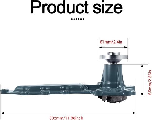 1G730-73030 Water Pump (C&U Bearing) OE Replacement For Kubota V2203-M V2403-M V2003MT V2203 V2403, 1G730-73035 1G730-73032 in Kuwait