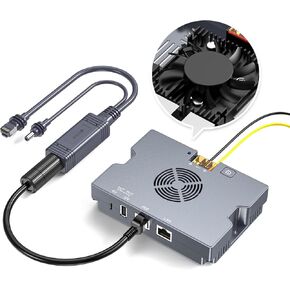 بطاقة EDUP PCIE WiFi 6E AX210 Bluetooth 5.2 AX5400M 802.11ax Tri-Band 6G/5.8G/2.4 جيجا هرتز بالوعة الحرارة 6dBi Antenna PCI-E بطاقات الشبكة اللاسلكية لأجهزة الكمبيوتر المكتبية التي تدعم Windows 11/10 64 بت in Kuwait