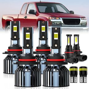 For 2007-2015 Chevy Silverado 1500 2500HD 3500HD light Bulbs, 9005 High Beam H11 Low Beam H16 Fog Light License Plate Lights Combo, 8PCS in Kuwait