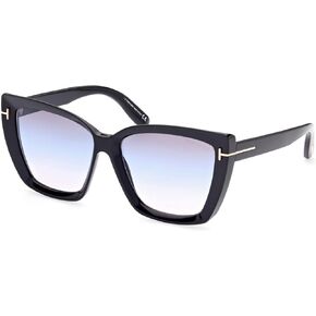 Tom Ford SCARLET-02 FT 0920 Shiny Black/Grey Shaded 57/15/140 women Sunglasses in Kuwait
