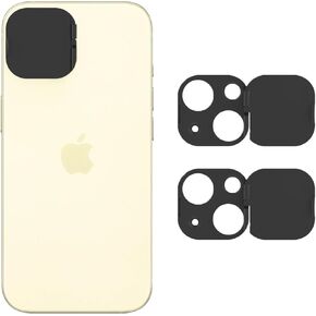 غطاء عدسة الكاميرا متوافق مع هاتف iPhone 11 Pro/iPhone 11 Pro Max، واقي عدسة الكاميرا يحمي خصوصيتك وأمانك، لاصق قوي، عبوتان in Kuwait