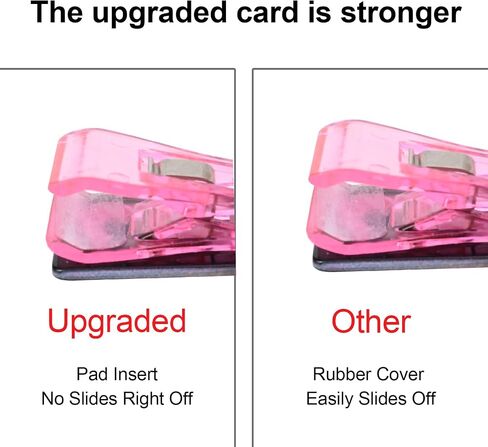 3PCS Credit Card Puller, Cute Debit Bank Card Grabber for Long Nails ATM Keychain Women with Plastic Clip in Saudi Arabia