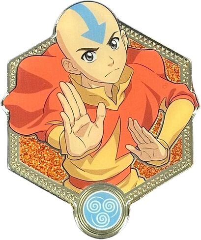 The Last Airbender x Zen Monkey Studios: Golden Series 2 - Aang Collectible Enamel Pin in Saudi Arabia