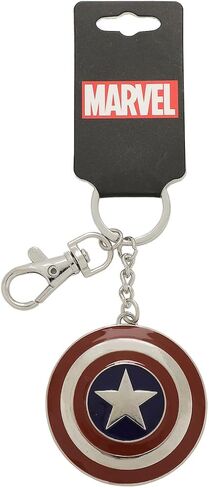 Bioworld Marvel Captain America Shield 2" Keychain in Saudi Arabia