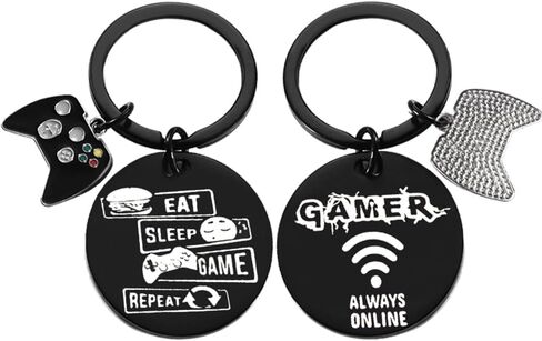 Gaming Gifts Video Game Player Keychain for Game Lover Man Woman Boyfriend Husband Birthday Christmas in Saudi Arabia