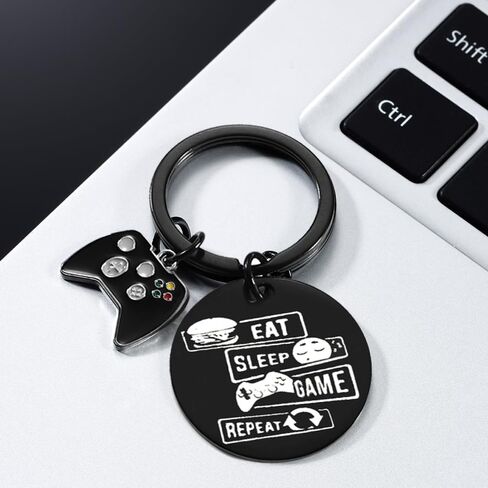 Gaming Gifts Video Game Player Keychain for Game Lover Man Woman Boyfriend Husband Birthday Christmas in Saudi Arabia