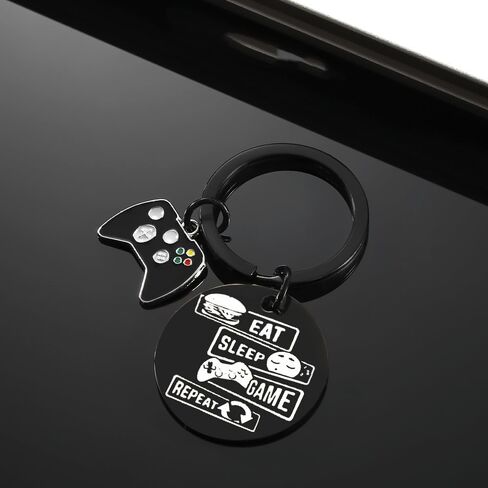Gaming Gifts Video Game Player Keychain for Game Lover Man Woman Boyfriend Husband Birthday Christmas in Saudi Arabia