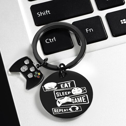 Gaming Gifts Video Game Player Keychain for Game Lover Man Woman Boyfriend Husband Birthday Christmas in Saudi Arabia