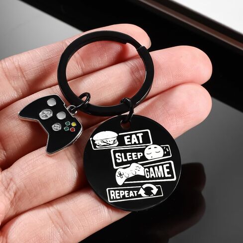 Gaming Gifts Video Game Player Keychain for Game Lover Man Woman Boyfriend Husband Birthday Christmas in Saudi Arabia