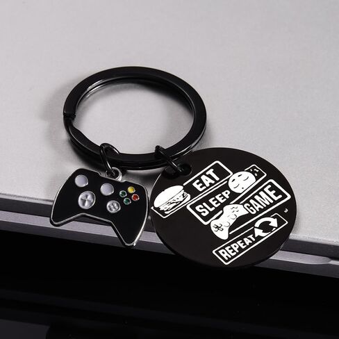 Gaming Gifts Video Game Player Keychain for Game Lover Man Woman Boyfriend Husband Birthday Christmas in Saudi Arabia