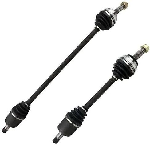 Front CV Axle Shaft - Set of 2 - Compatible with 1994-1997 Honda Accord 2.2L 4-Cylinder Automatic Transmission in Saudi Arabia