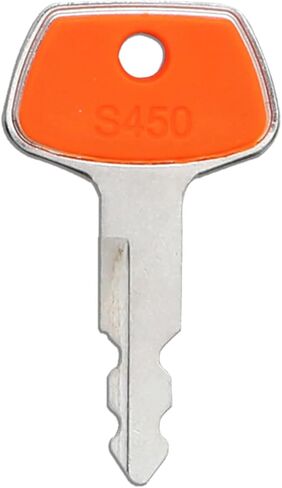 H806 Ignition Key 17001-00019 for Takeuchi Gehl Hitachi New Holland Case Mini Excavator Heavy Equipment Keys, Pack of 10 in Kuwait