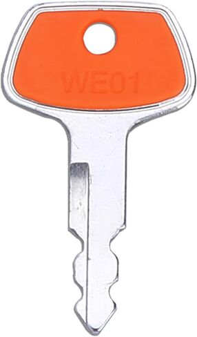H806 Ignition Key 17001-00019 for Takeuchi Gehl Hitachi New Holland Case Mini Excavator Heavy Equipment Keys, Pack of 10 in Kuwait