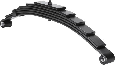 Youx Moto Trailer Leaf Springs 3500 رطل لمحور 7000 رطل - 6 أوراق عين مزدوجة، 25-1/4 بوصة طول، 1-3/4 بوصة عرض، يناسب SW6؛ نوابض فولاذية شديدة التحمل، قطعتان in Saudi Arabia