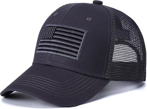 American Flag Hat, Adjustable Fit USA Baseball Cap for Men Women, Outdoor Ball Caps Mesh Snap Embroidered Cap in Saudi Arabia