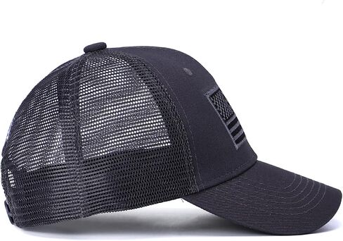 American Flag Hat, Adjustable Fit USA Baseball Cap for Men Women, Outdoor Ball Caps Mesh Snap Embroidered Cap in Saudi Arabia