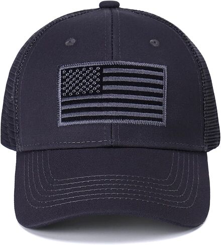 American Flag Hat, Adjustable Fit USA Baseball Cap for Men Women, Outdoor Ball Caps Mesh Snap Embroidered Cap in Saudi Arabia
