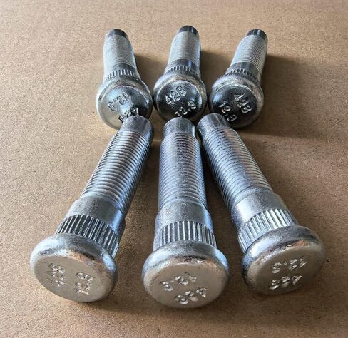 6pcs M14*1.5 Serrated Wheel Lug Stud 610-428 Replacement for Chevrolet Silverado 1500 2500 HD Suburban Tahoe Express GMC Sierra 3500 Yukon Cadillac Hummer in Saudi Arabia