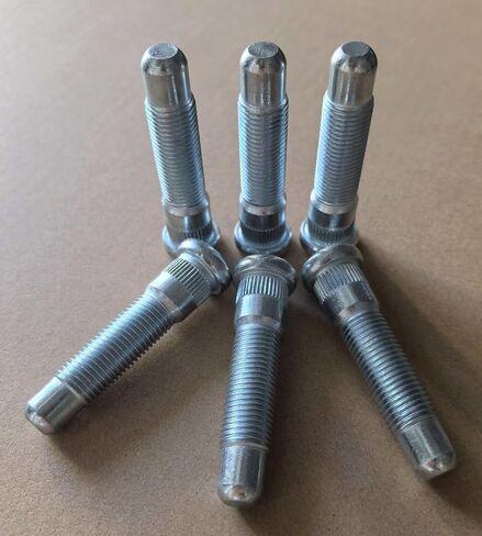 6pcs M14*1.5 Serrated Wheel Lug Stud 610-428 Replacement for Chevrolet Silverado 1500 2500 HD Suburban Tahoe Express GMC Sierra 3500 Yukon Cadillac Hummer in Saudi Arabia