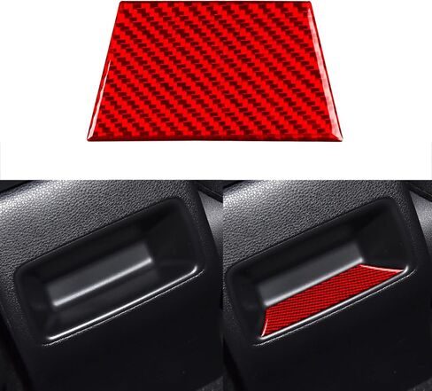 Glossy Red Carbon Fiber Fit for Toyota Corolla 2020-2025 2021 2022 2023 2024 Accessories Car Air Conditioning Button Knob Panel Cover Interior Trim Sticker Cover Interior Trim Sticker C in Saudi Arabia