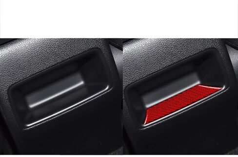 Glossy Red Carbon Fiber Fit for Toyota Corolla 2020-2025 2021 2022 2023 2024 Accessories Car Air Conditioning Button Knob Panel Cover Interior Trim Sticker Cover Interior Trim Sticker C in Saudi Arabia