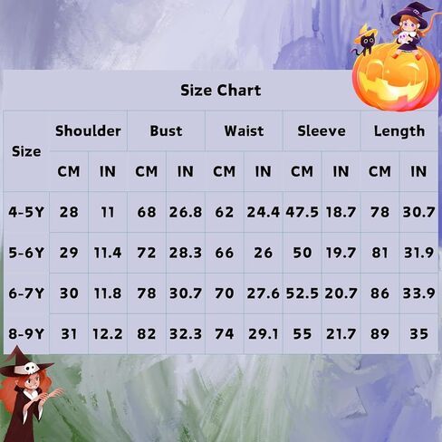 زي الساحرة الأرجواني للفتيات من LMYOVE، زي ساحرة للفتيات مع قبعة، فستان ساحرة الهالوين in Kuwait