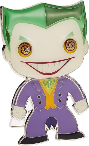 Funko Pop! Pin: DC Super Heroes - The Joker Premium Enamel Pin in Saudi Arabia