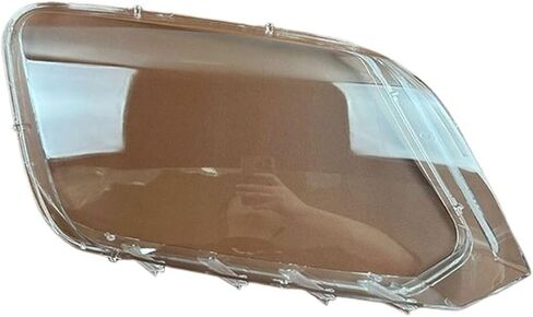 متوافق مع VW Amarok 2010-2019 اكسسوارات السيارات عدسة المصباح الأمامي غطاء كشافات قذيفة عاكس الضوء شفاف الظل قناع الزجاج (يمين) in Saudi Arabia