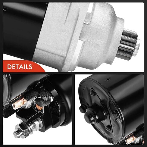 A-Premium Starter Motor Compatible with Volkswagen Jetta 1996-2005, Passat 1994-1997, Beetle 1998-2006, Cabrio 1995-1997, 12V 2.0KW 10-Teeth Clockwise, Replace# 1003308 in Saudi Arabia
