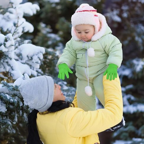 Coopay 12/24/48 Pairs Kid's Winter Warm Magic Gloves Children Stretchy Full Finger Knitted Gloves Boys Girls Student Gloves in Saudi Arabia