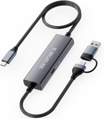 Video Capture Card USB 2.0, RCA to USB Video Capture Device, Video to Digital Converter Grabber, VHS to Digital Converter, One Touch VHS VCR Hi8 TV to DVD for Your Mac OS X or Windows 7 8 10 PC in Saudi Arabia