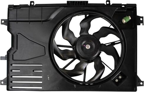 Radiator Cooling Fan Assembly Compatible with 2019-2023 Mazda 3 MA3115170 in Saudi Arabia