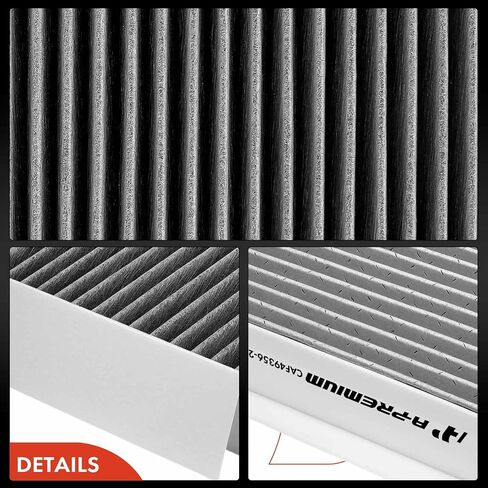 A-Premium 2-PC Cabin Air Filter with Activated Carbon Compatible with Mercedes-Benz SL500 2003-2006, SL55 AMG 2003-2008 5.5L, SL550 2007-2013, SL600 2004-2011, SLR McLaren 2005-2009, G63 SL63 SL65 AMG in Saudi Arabia
