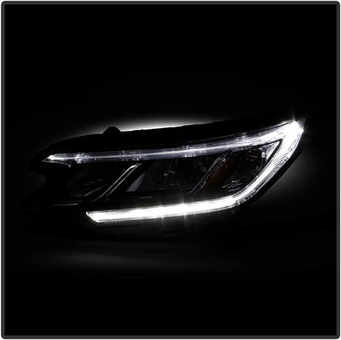 ACANII - For 2015-2016 Honda CRV EX |EX-L | SE Halogen Type w/LED DRL Headlights Headlamps Assembly Pair Set Left+Right in Saudi Arabia