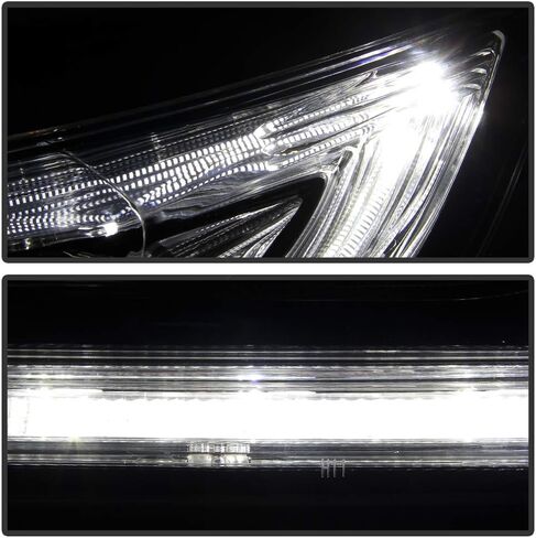 ACANII - For 2015-2016 Honda CRV EX |EX-L | SE Halogen Type w/LED DRL Headlights Headlamps Assembly Pair Set Left+Right in Saudi Arabia