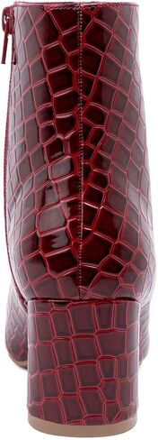 Sugar Women’s Ankle Boots – High Heel Dress Booties with Side Zipper, Round Toe Fashion Boots for Fall & Night Out Looks - Nightlife in Kuwait