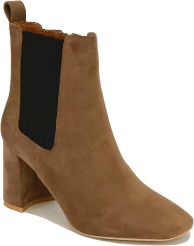 Women's Block Heel Chelsea Boot Western Boot Cowboy Boots Round Toe Chunky Ankle Boots in Saudi Arabia